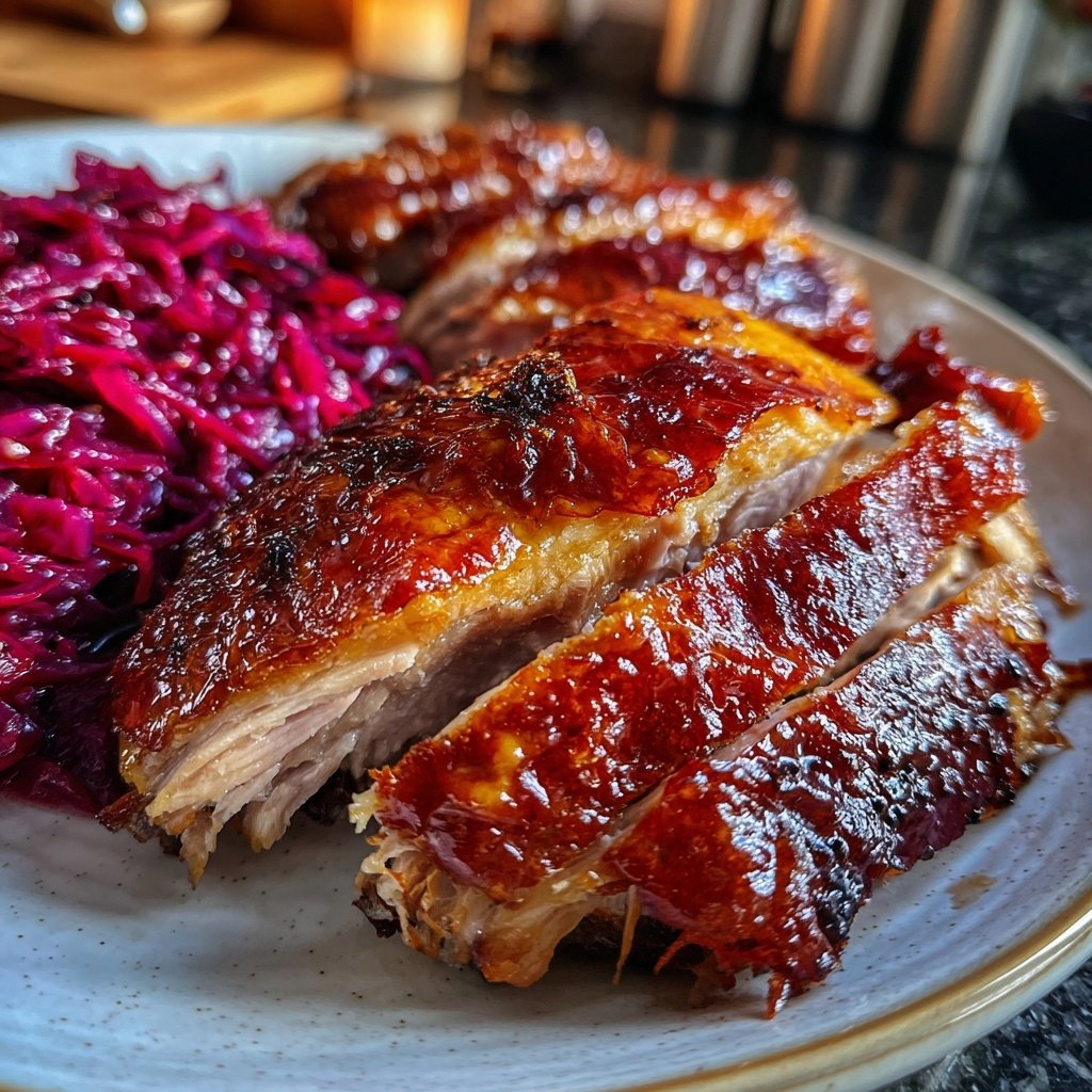 Saisonal & Festlich Weihnachtsgans mit Rotkohl