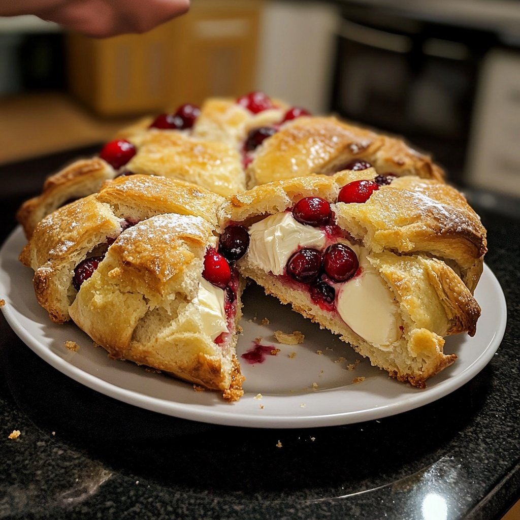 Cranberry-Brie-gefülltes Hähnchen