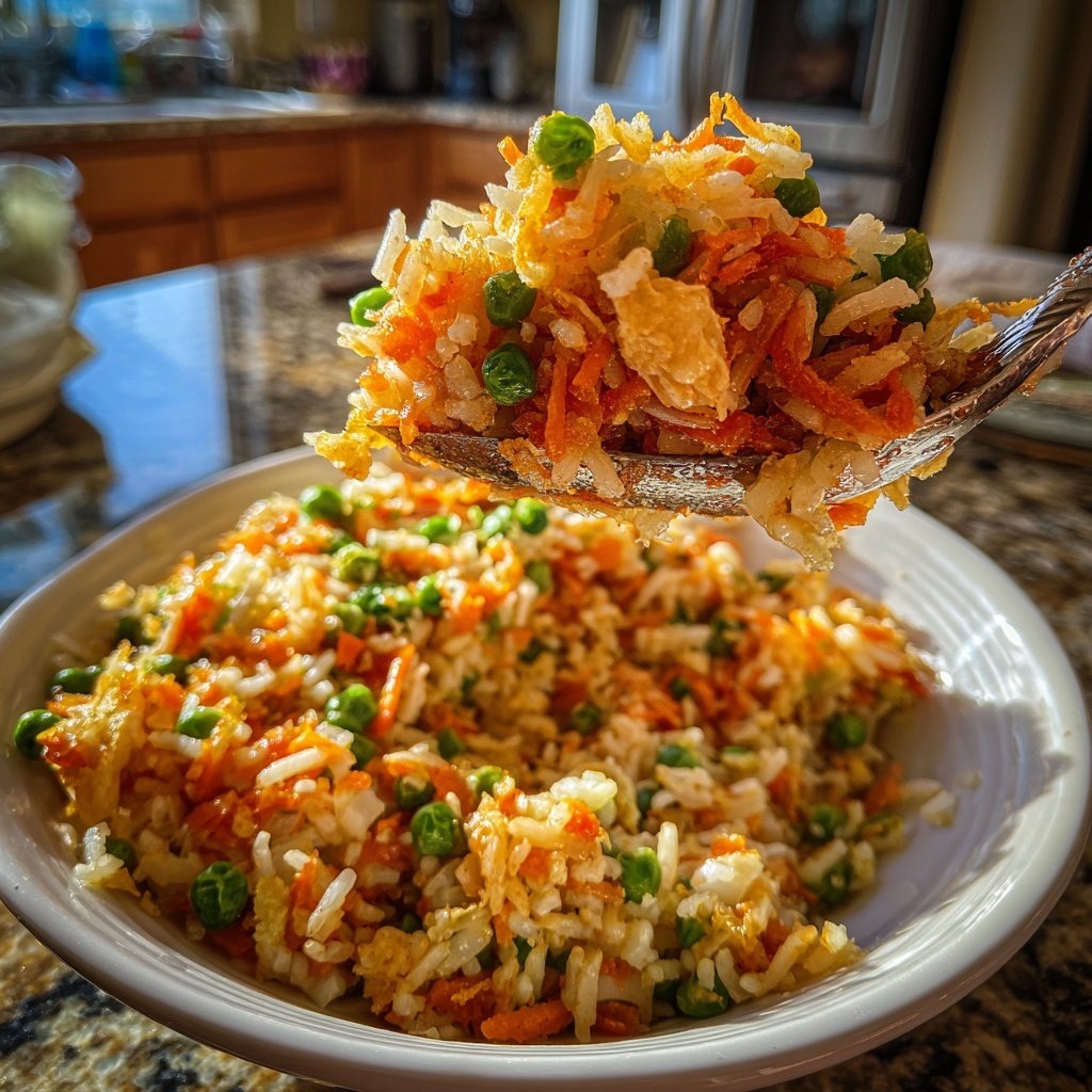 Gebratener Reis mit Gemüse