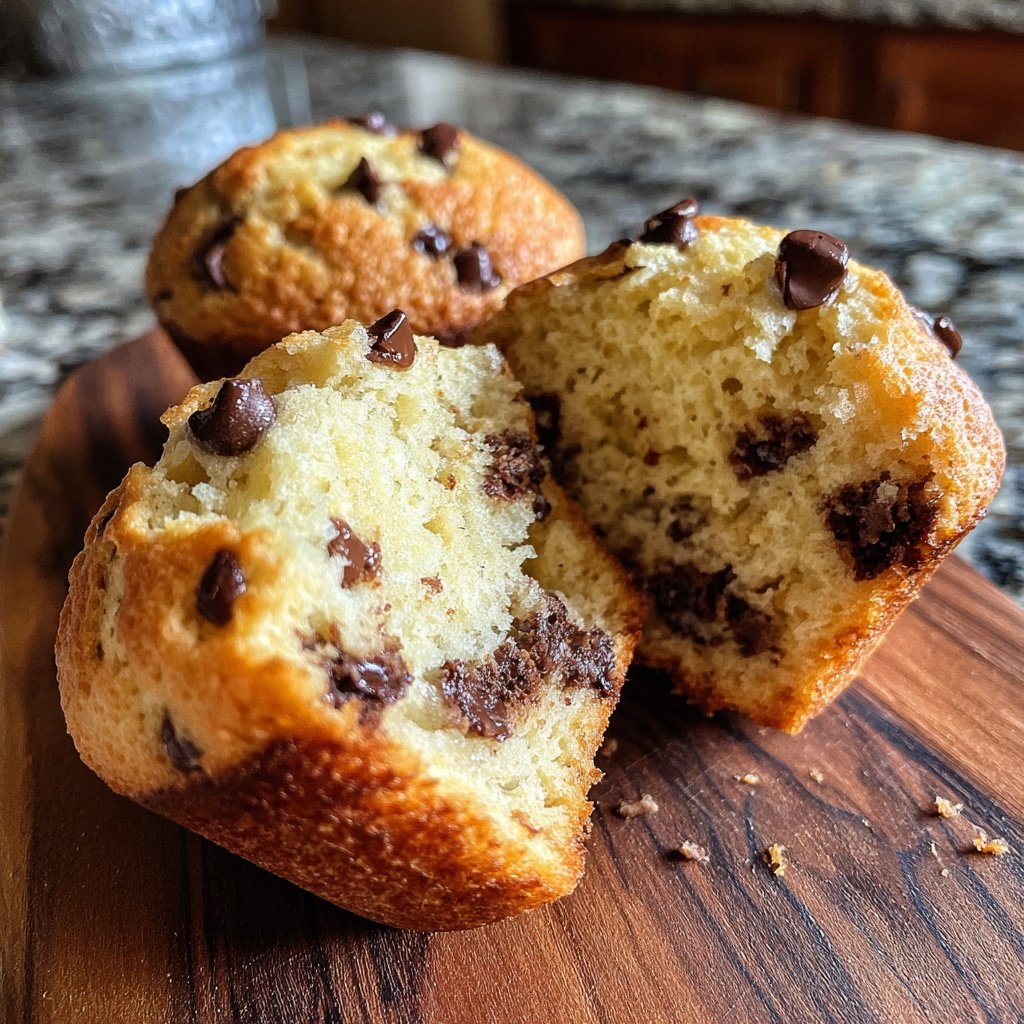 Muffins mit Schokotropfen