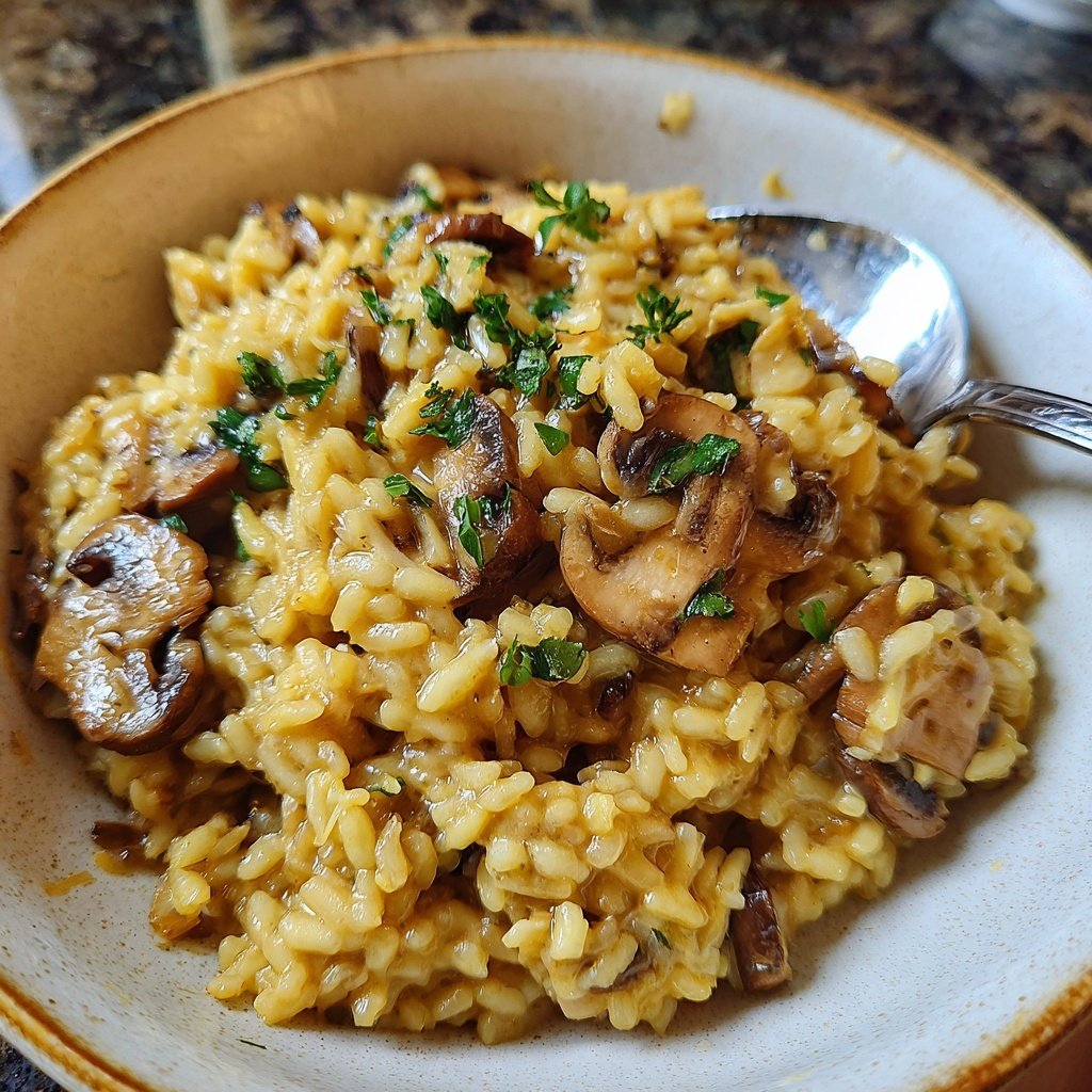 Risotto mit Champignons