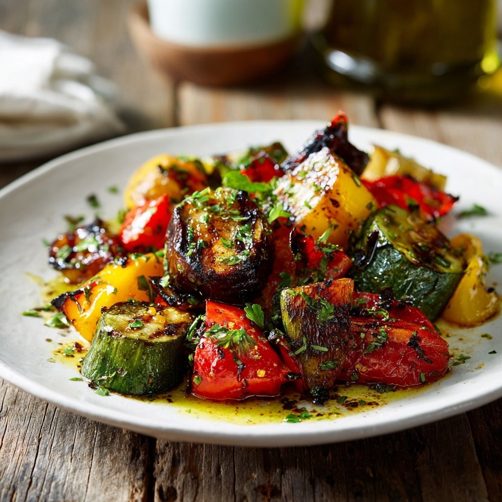 Grillgemüse Mit Kräuter Marinade