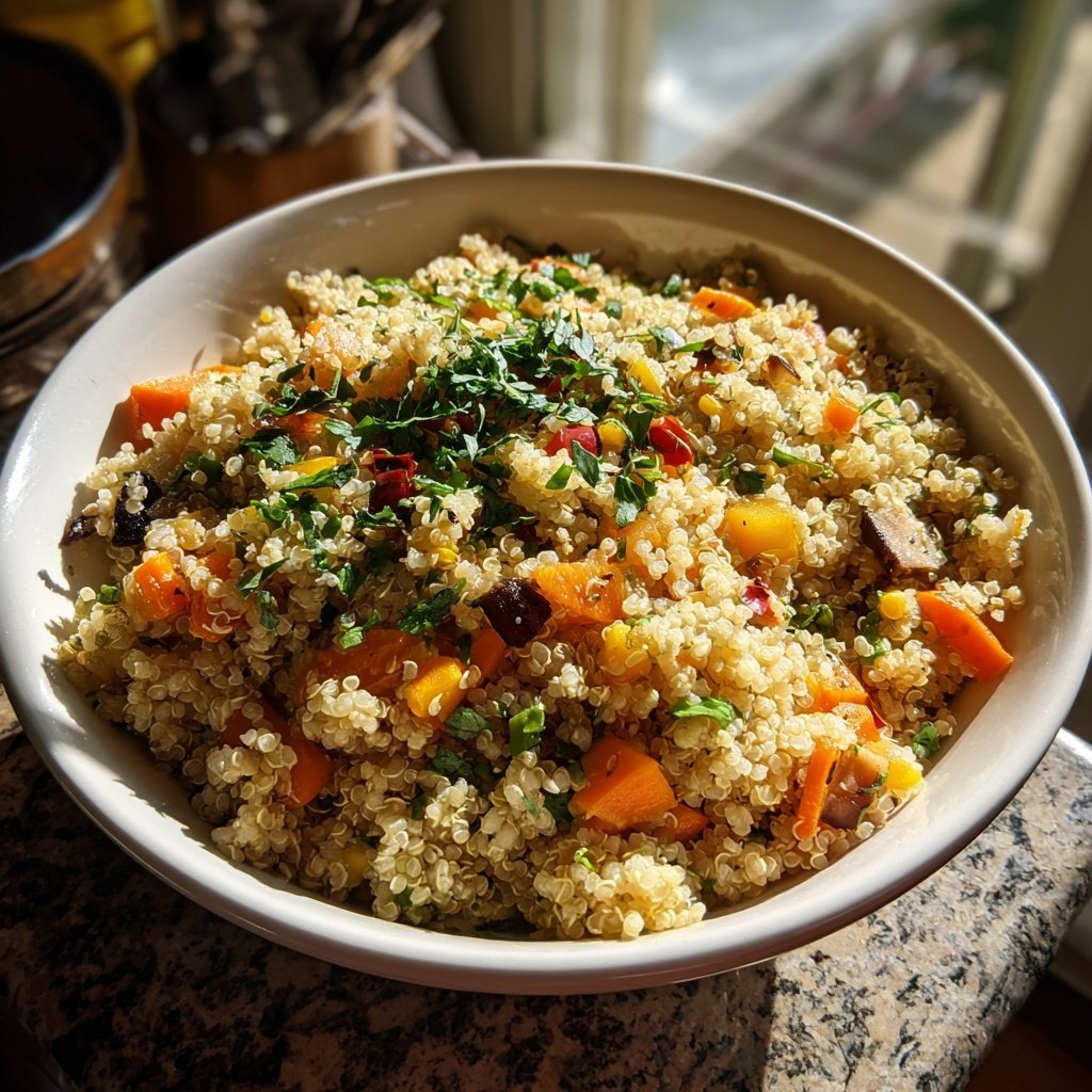 Kalorienarmes Abendessen Mit Quinoa